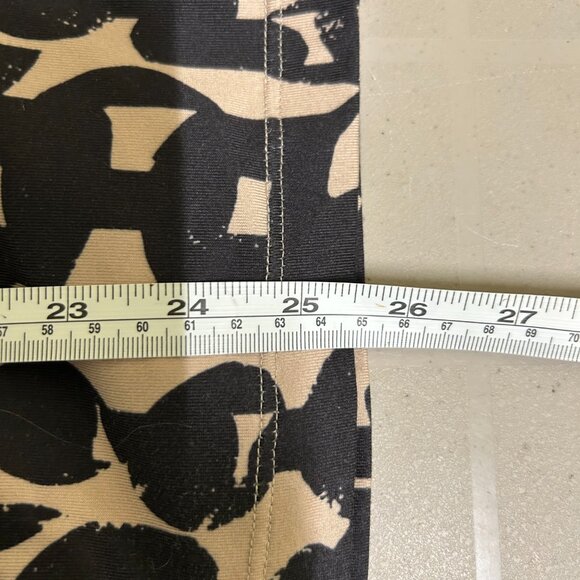 Spanner Golf Tan Black Pattern Long Sleeve Shirt Size S Sporty Vibe - Picture 5 of 7